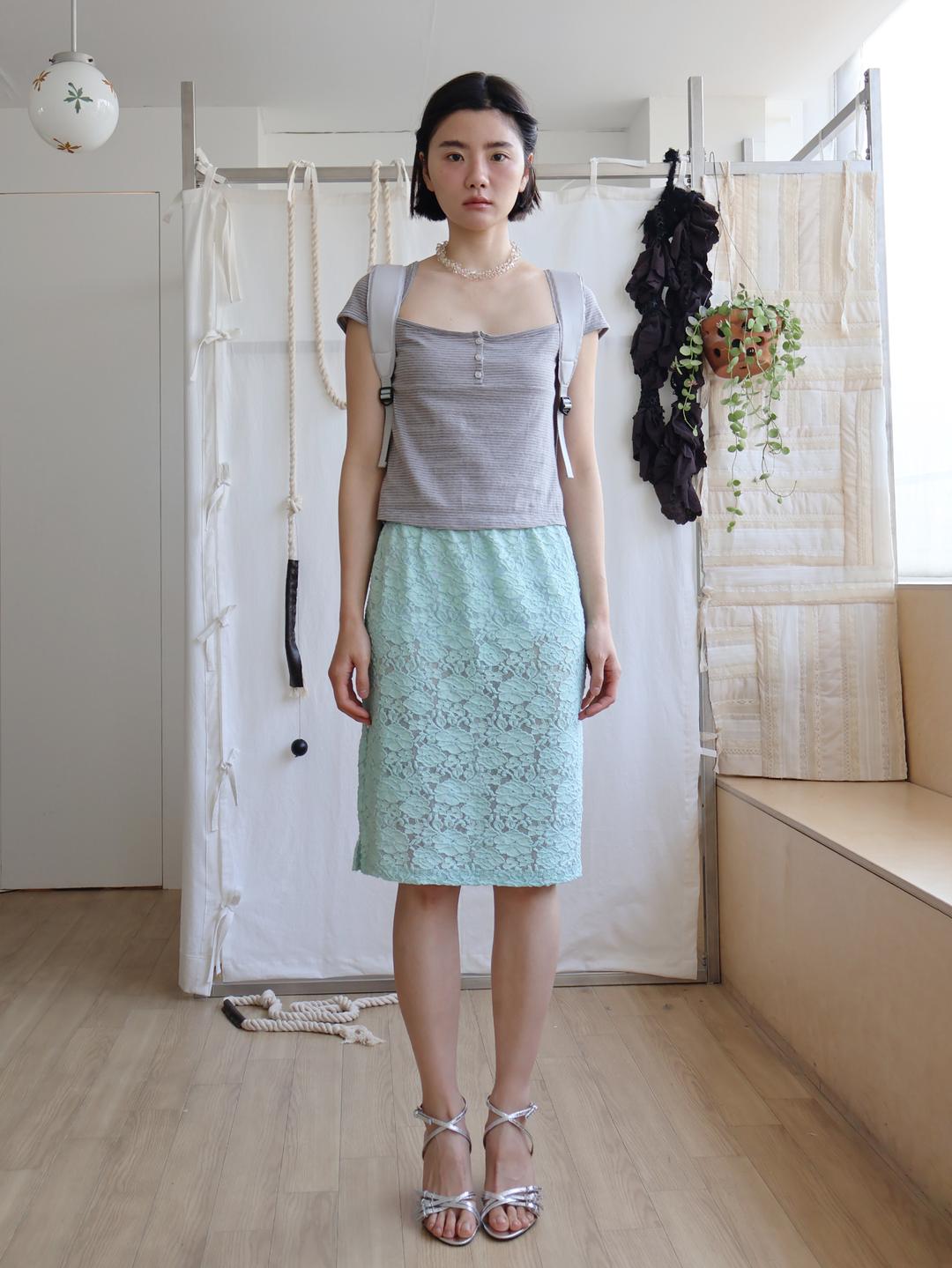 BLOOMING LACE SKIRT HERB MINT