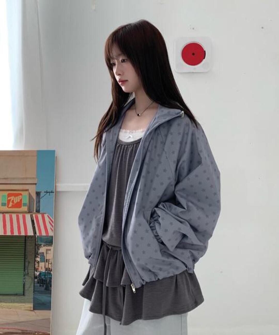 러브앤드팝 카라 스타 별집업