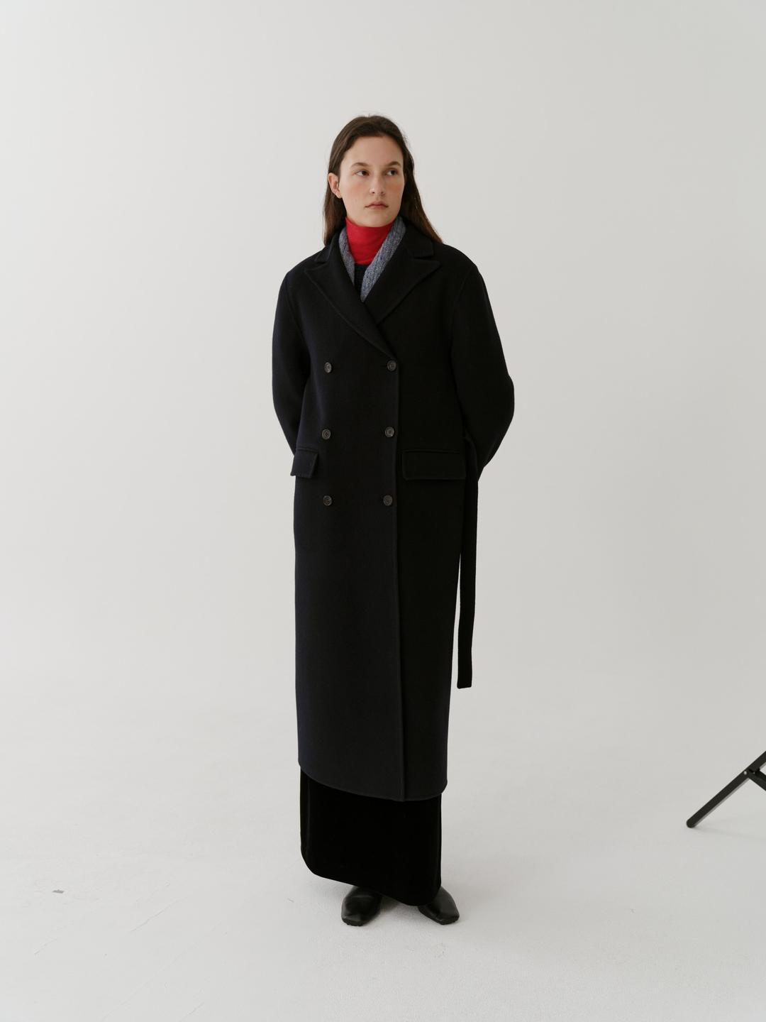 Lambs Handmade Coat (navy)