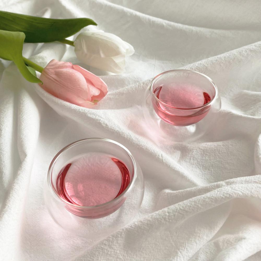 내열 이중유리 미니 찻잔 50ml