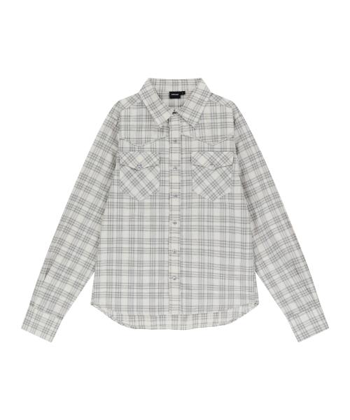 Western Check Shirts (Ivory)