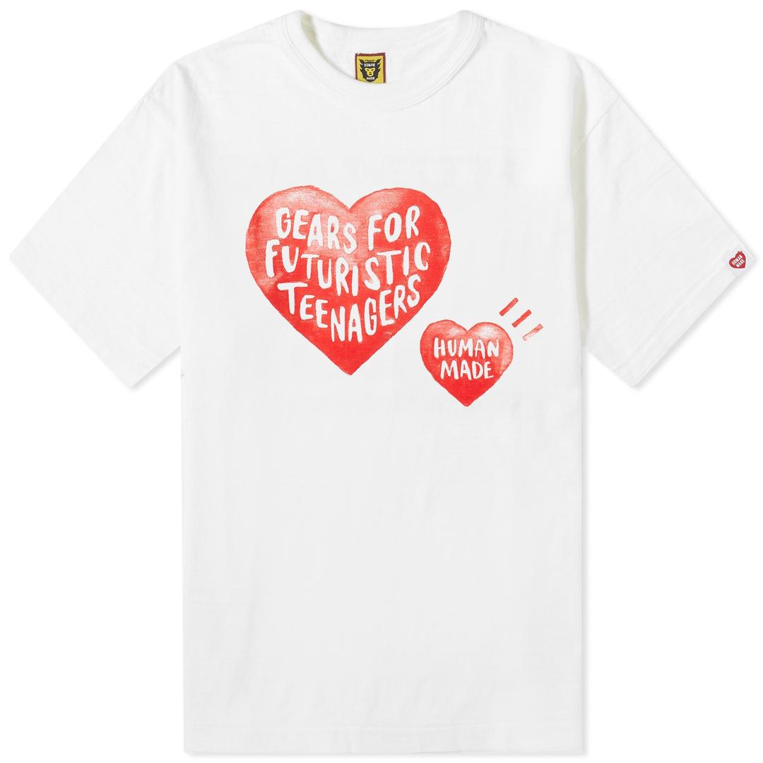 Human Made Drawn Hearts T-Shirt