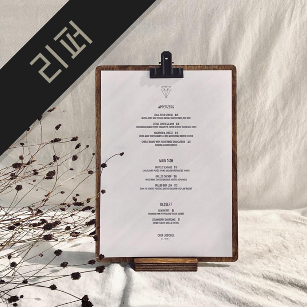 [중고][리퍼] 잉글랜드 우드 클립보드