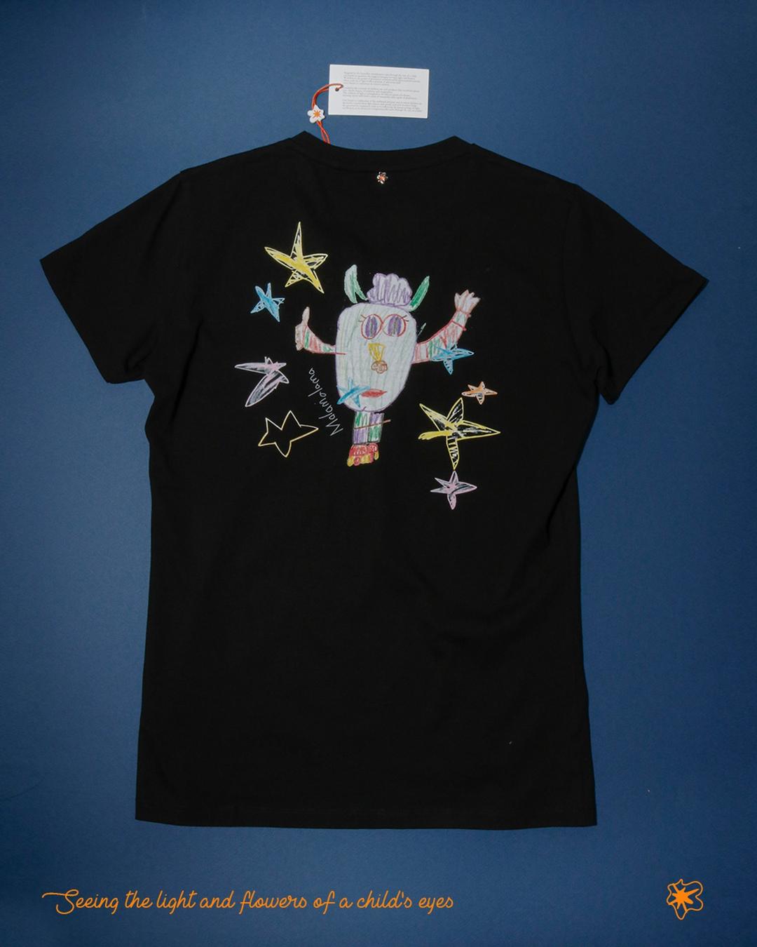 [Malamalama] V Neck T-shirts - Goblin Black