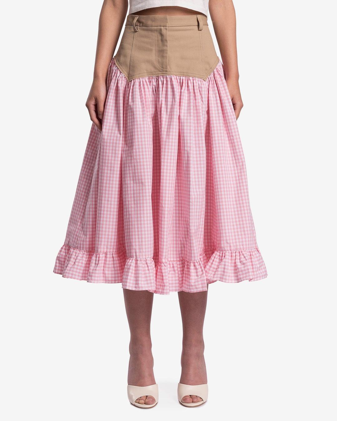 Petronas Skirt in Pink Gingham