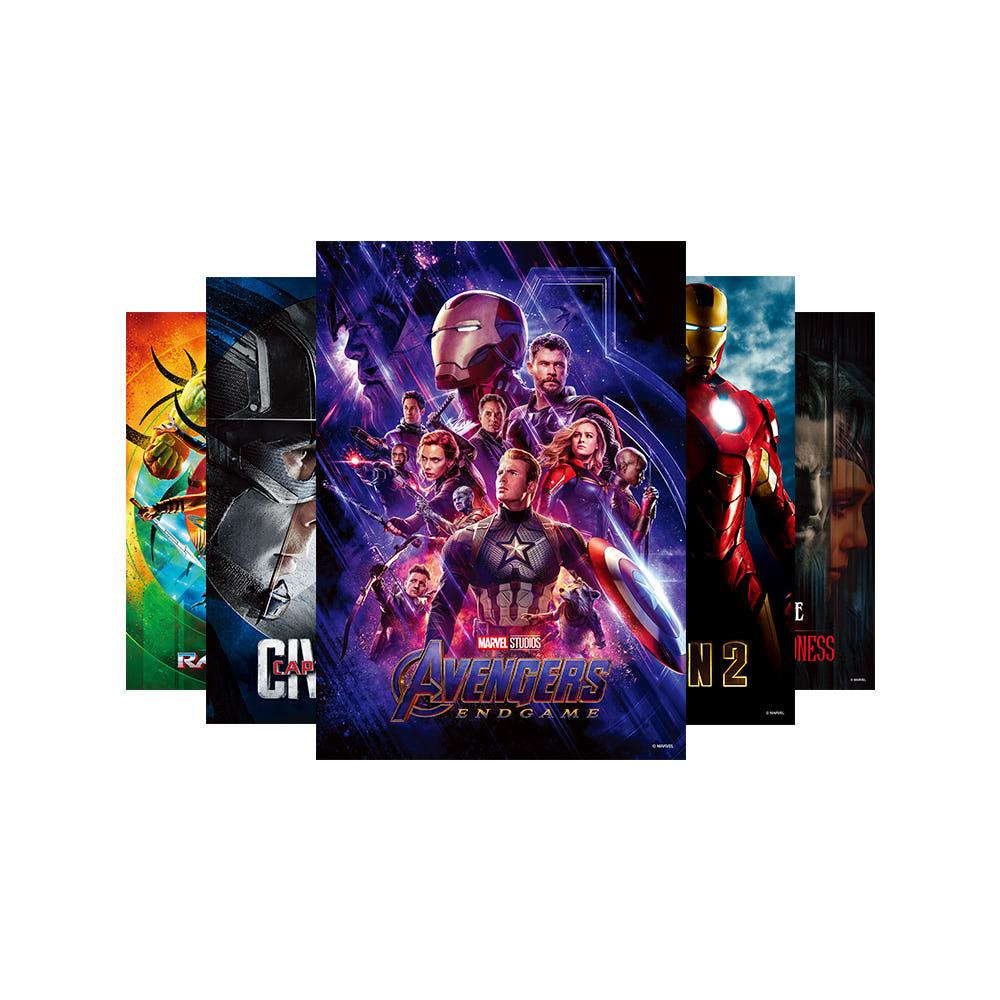 [마블] 마블 영화 포스터 굿즈 37종 어벤져스 아이언맨 닥터스트레인지 캡틴아메리카
