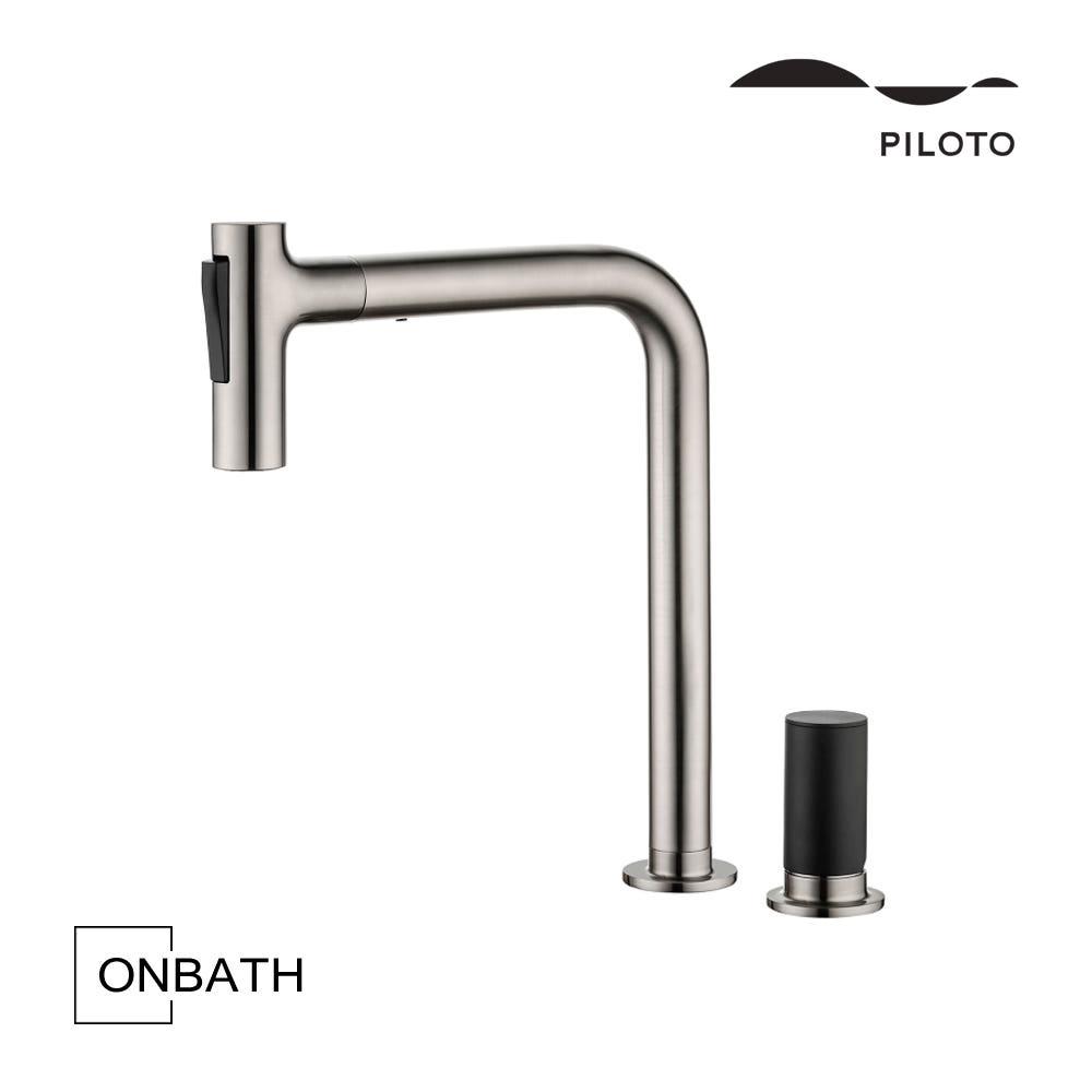 필로토 주방수전 슈티에싱크1257 니켈+블랙