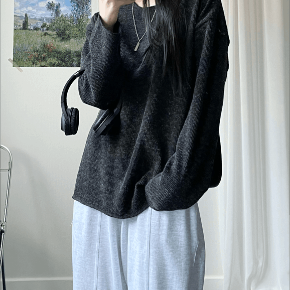 Boka round knit T