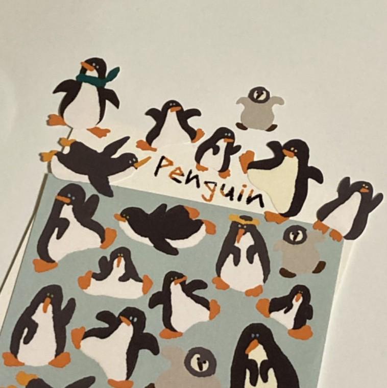 [딩풋] Penguin Sticker 펭귄 스티커