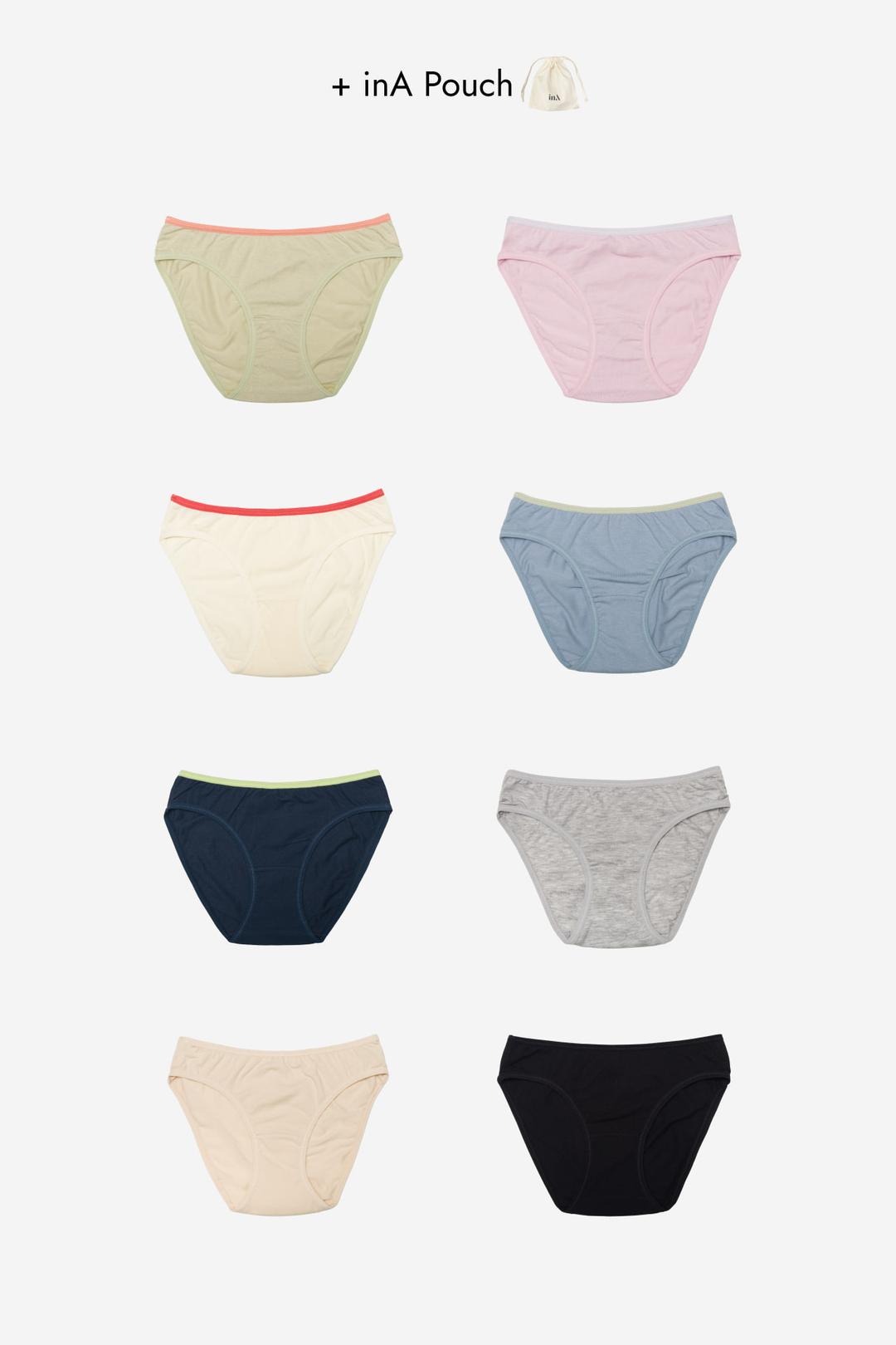Pick me! Panty -  All 8Pack (파우치 증정)