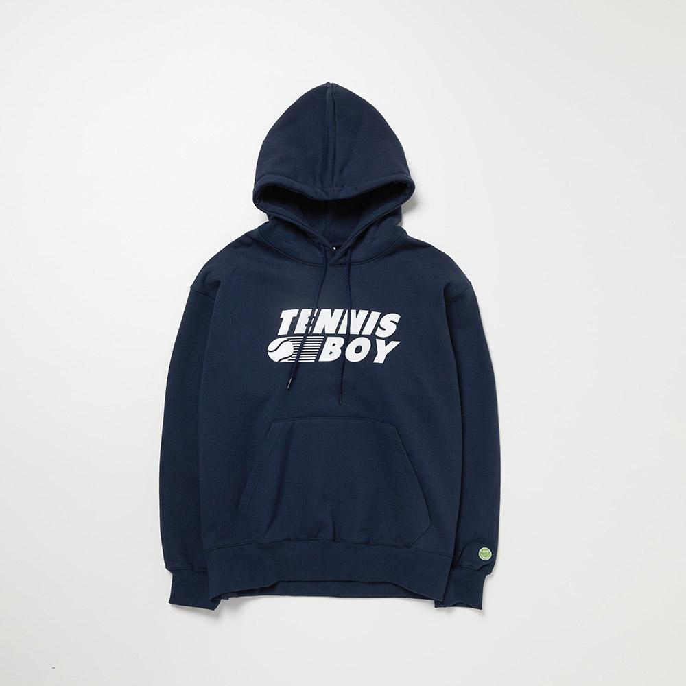 ACTIVE LOGO HOODIE  NAVY