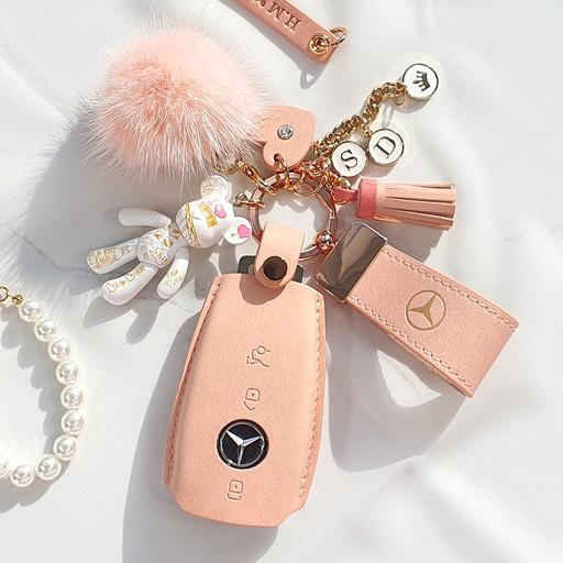 당일발송❤️커플선물 할인 명품가죽 자동차키링 차키케이스