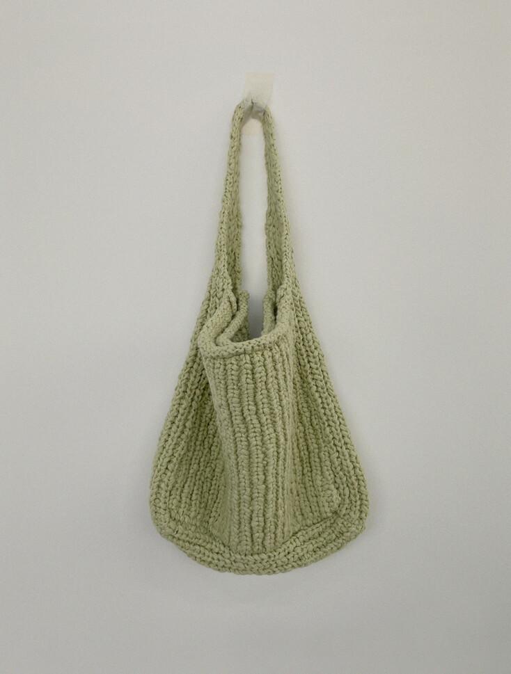 Bon Knit Shoulder Bag (Green)