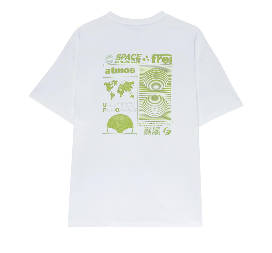 FREI X ATMOS POSTER T-SHIRT(WHITE)