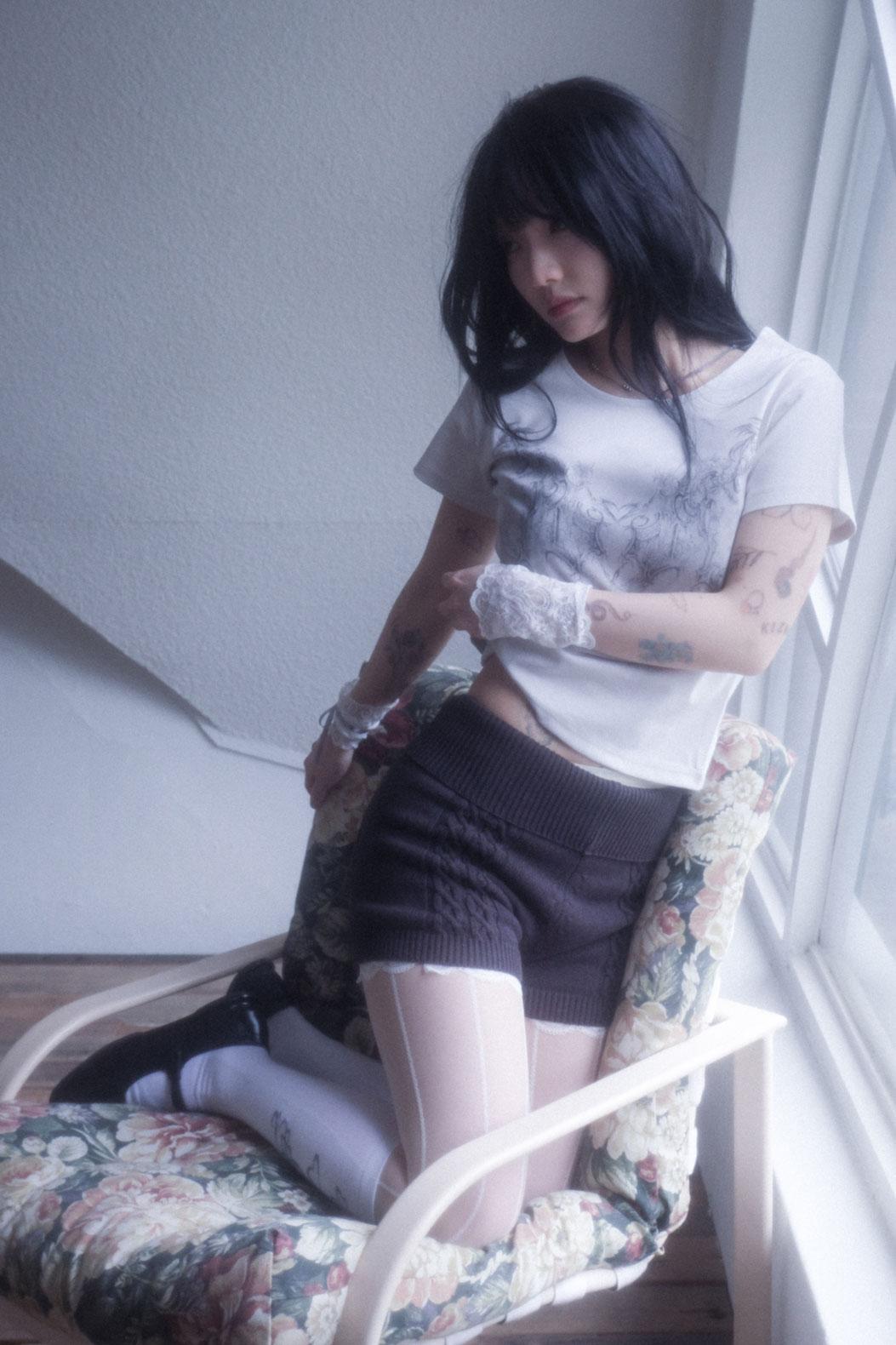 rococo T shirts HS ver (gray)