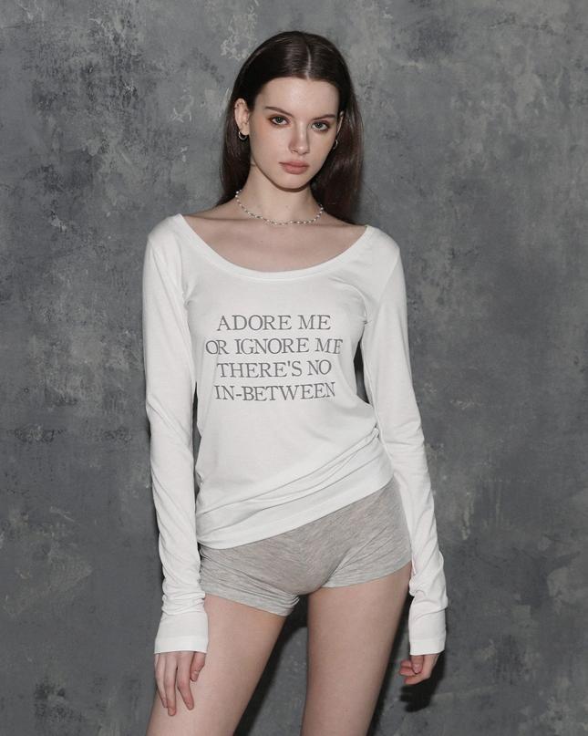 [MAGOREN SEOUL] [3차 재입고]ADORE ME loose fit long sleeve white