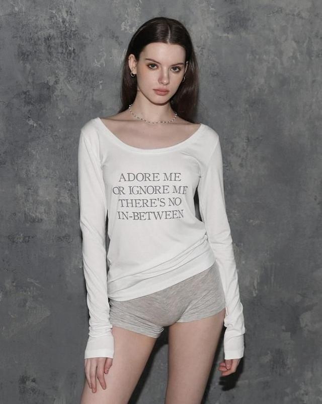 오호스 Ojos Bandage Mesh T-Shirt White - 위시버킷