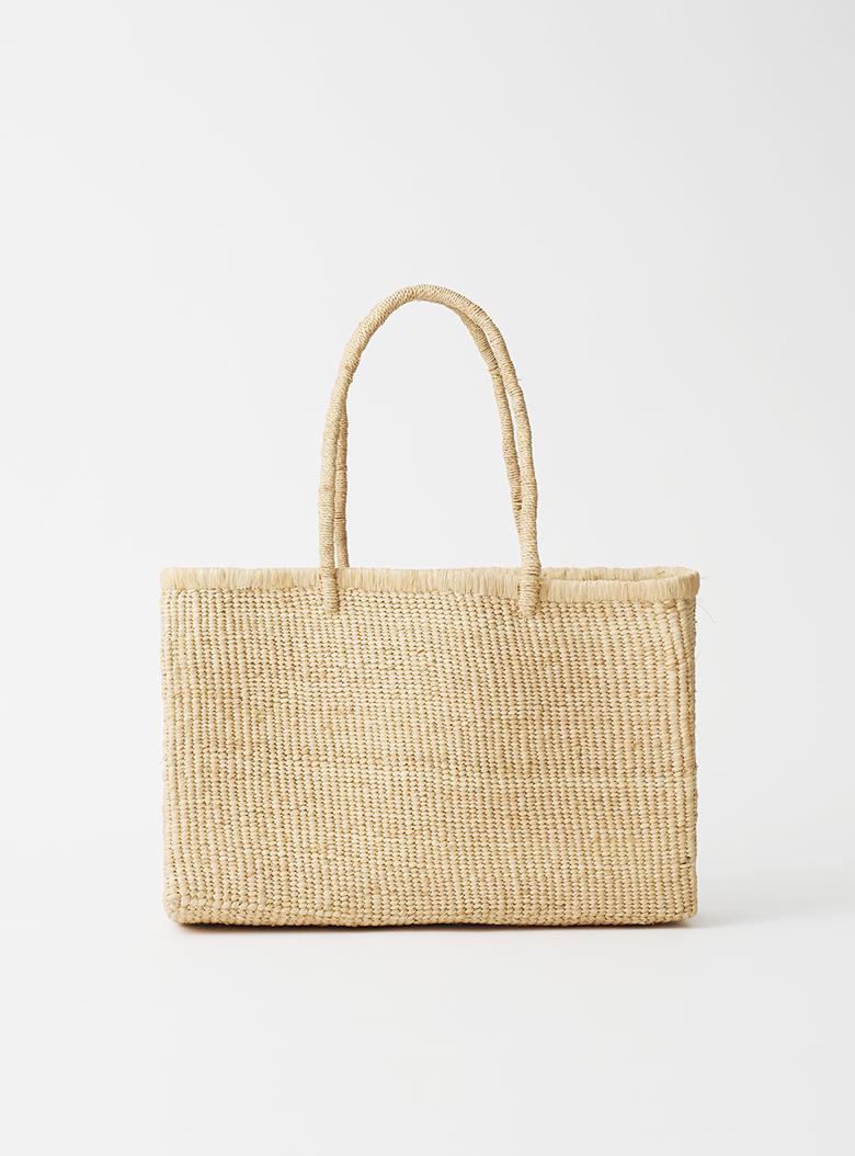 Raffia Shopper Bag