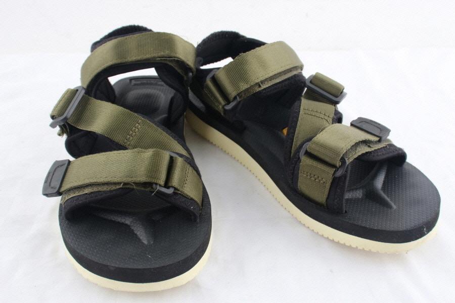 수이코크 키시 카키 비브람솔 컴포트 경량 샌들(US8/260±5mm)