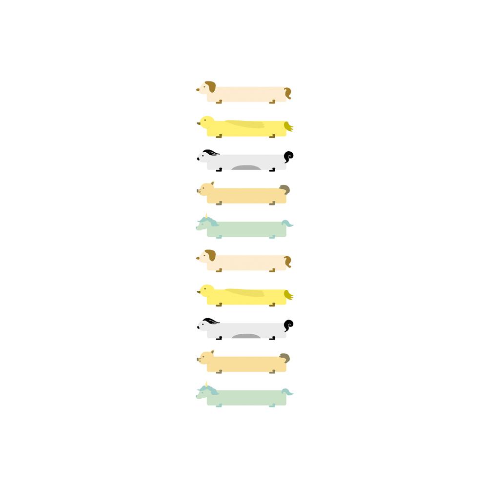 Seal sticker (long animal)