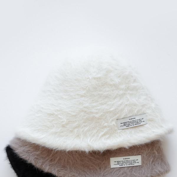 soft fur hat - 3 colors