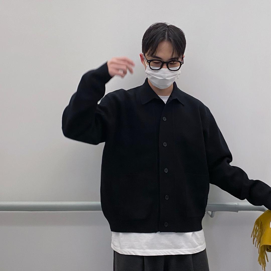 스퀘어 셔츠 가디건 (One color)