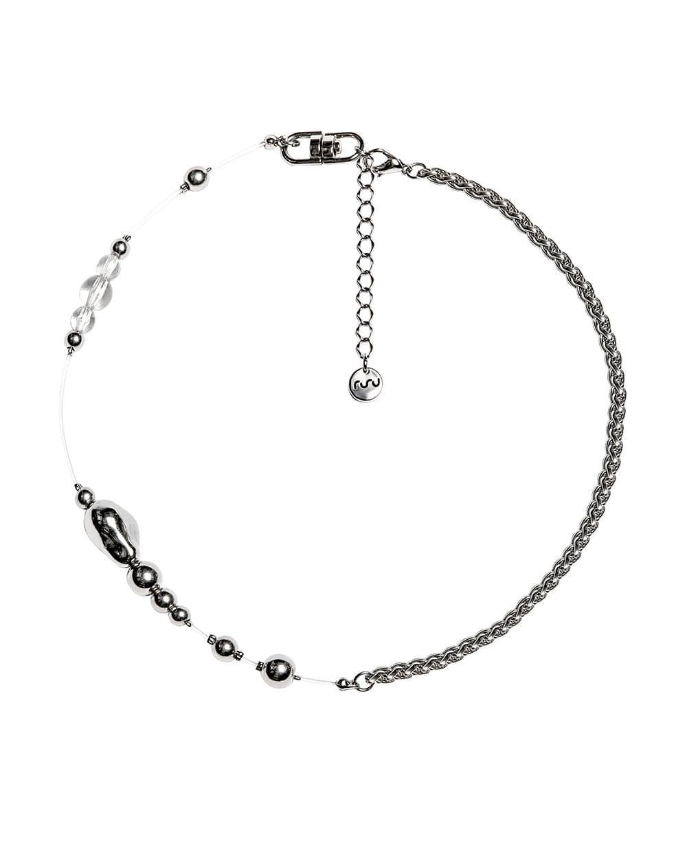 CLEAR LINE NECKLACE