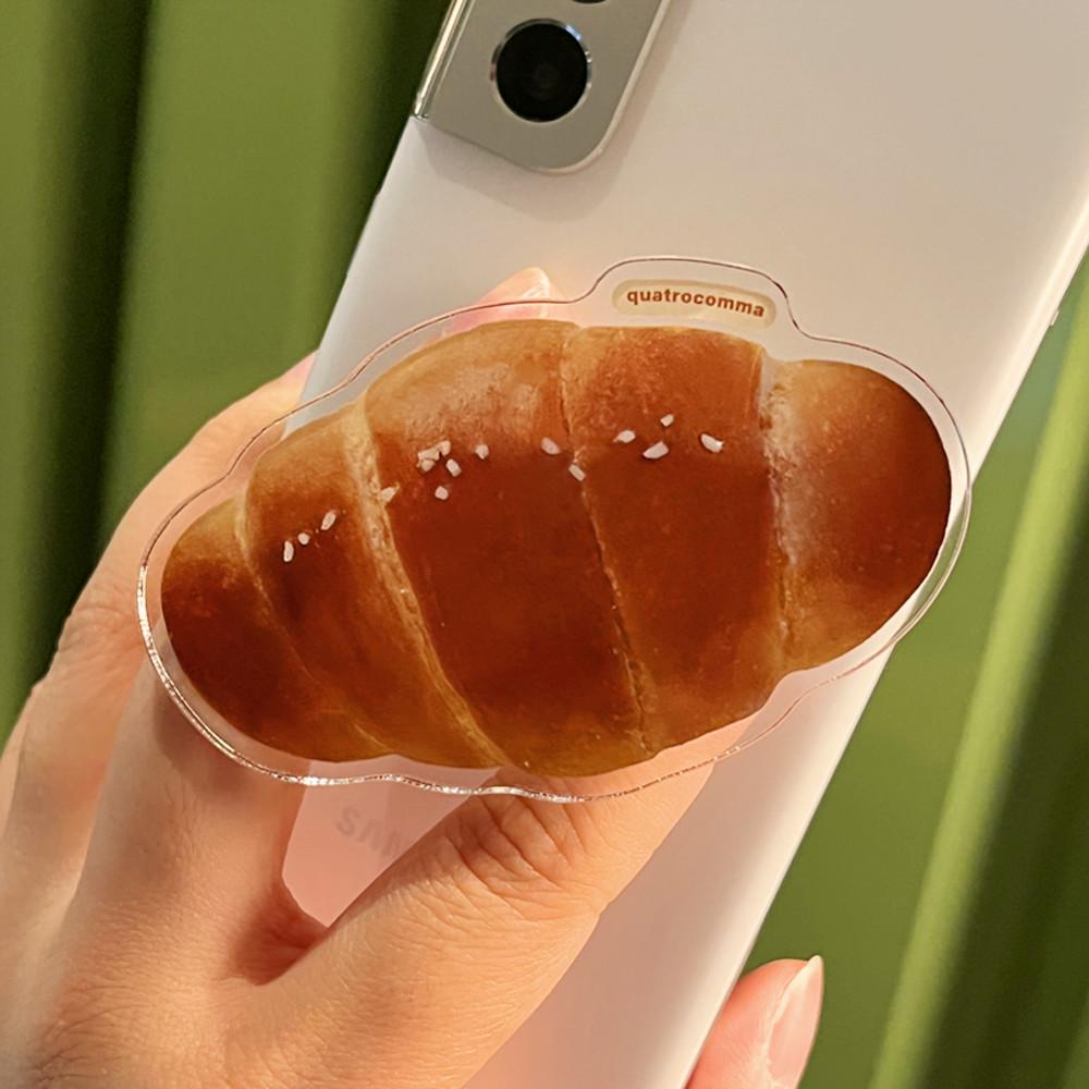 소금 빵 음식 그립톡 (자체제작)