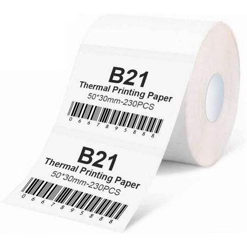 님봇 NIIMBOT B21 B1 전용 라벨지 (3롤 세트) - 기타라벨지 | 쿠팡