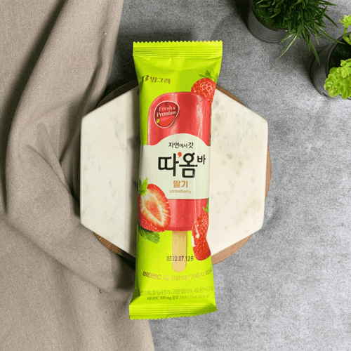 빙그레 따옴바딸기 5개