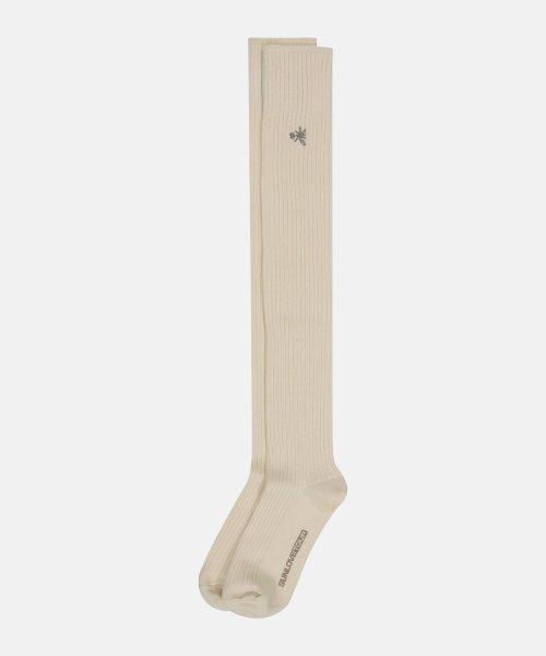 Roomy Knee Socks Ivory