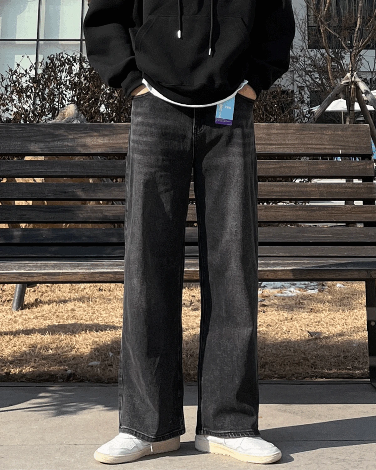 [주문폭주] [1+1 추가 할인] 숏/기본/롱 인밴딩 스판 와이드 데님 팬츠 : ) 감사합니다!