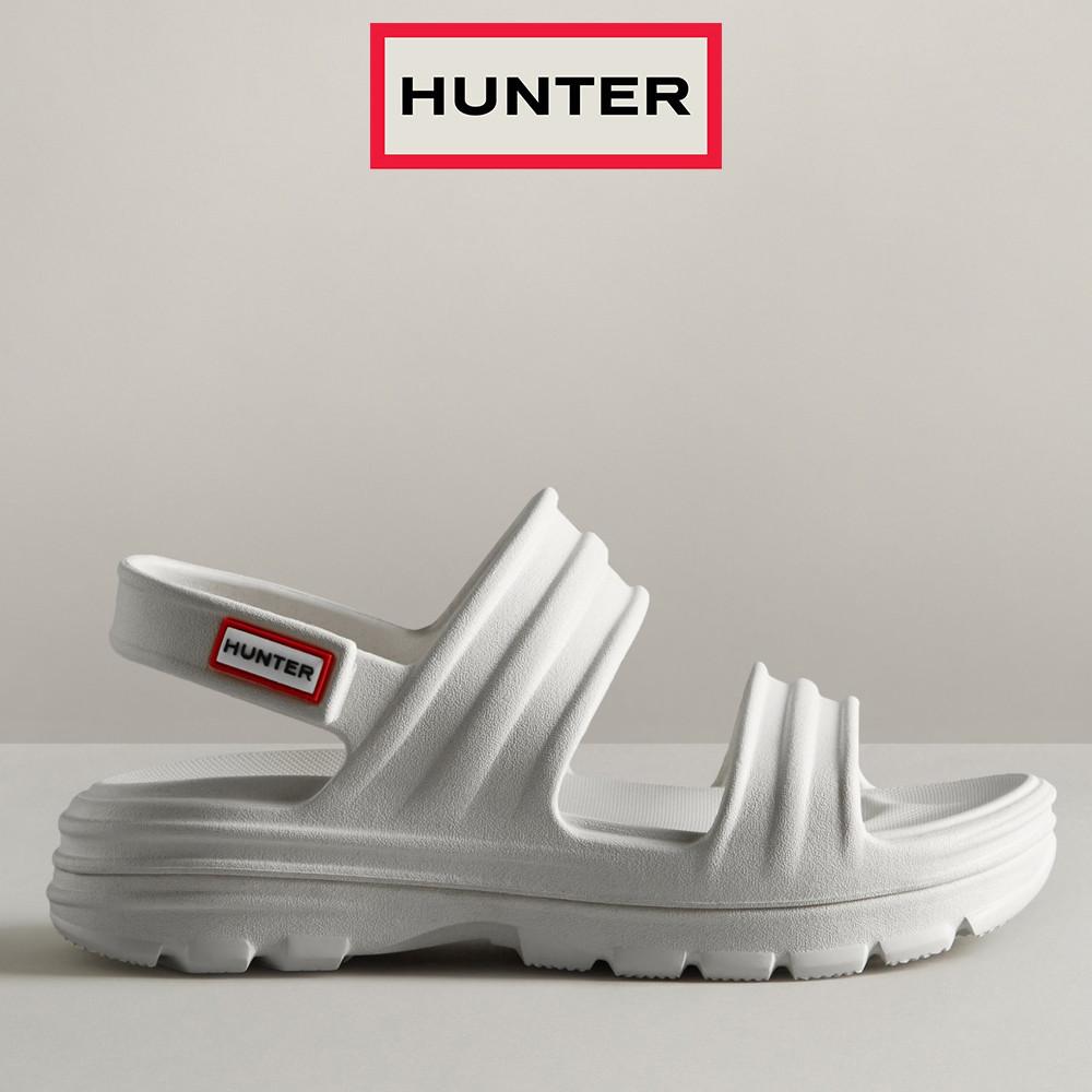 헌터 여성 블룸 Bloom 샌들 여름 물놀이 키높이 샌들 화이트 블랙 장마 신발