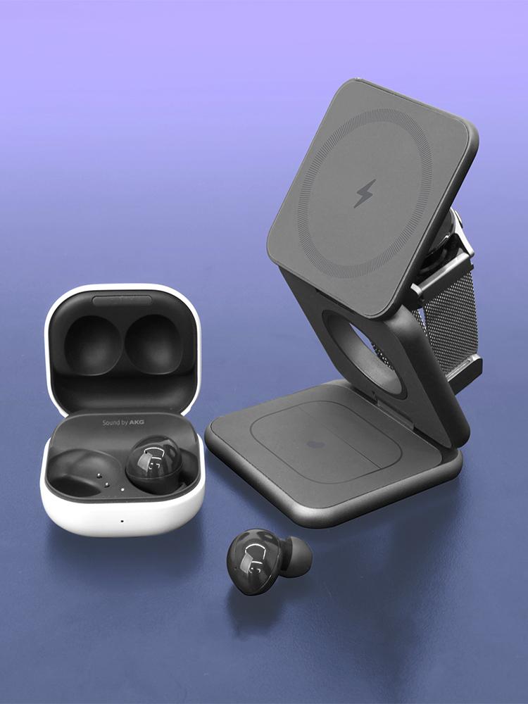 레드빈 더베러 3in1 맥세이프 충전기 P1-G 갤럭시워치 호환