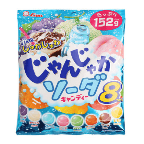 잔자카 소다 캔디 152g x 6개입