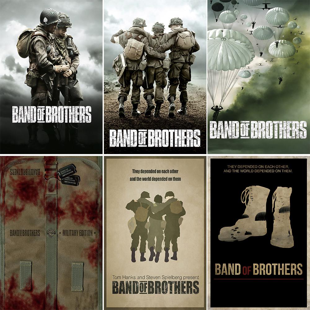 밴드 오브 브라더스 포스터 옛날 감성 영화포스터 가게 매장 인테리어 소품 집들이선물
