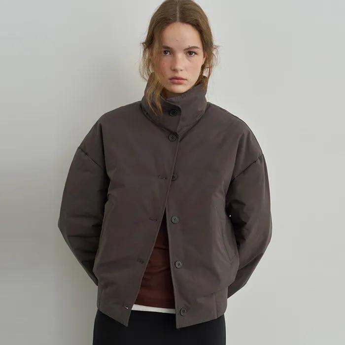 Padded blouson (Brown)