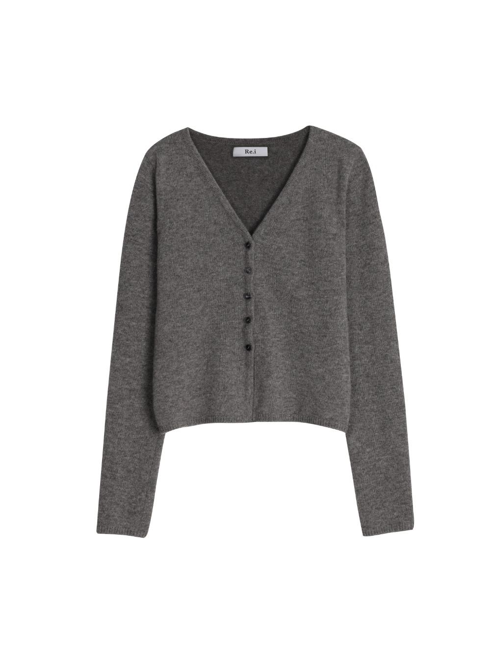 정핏 스탠다드 가디건 - Gray