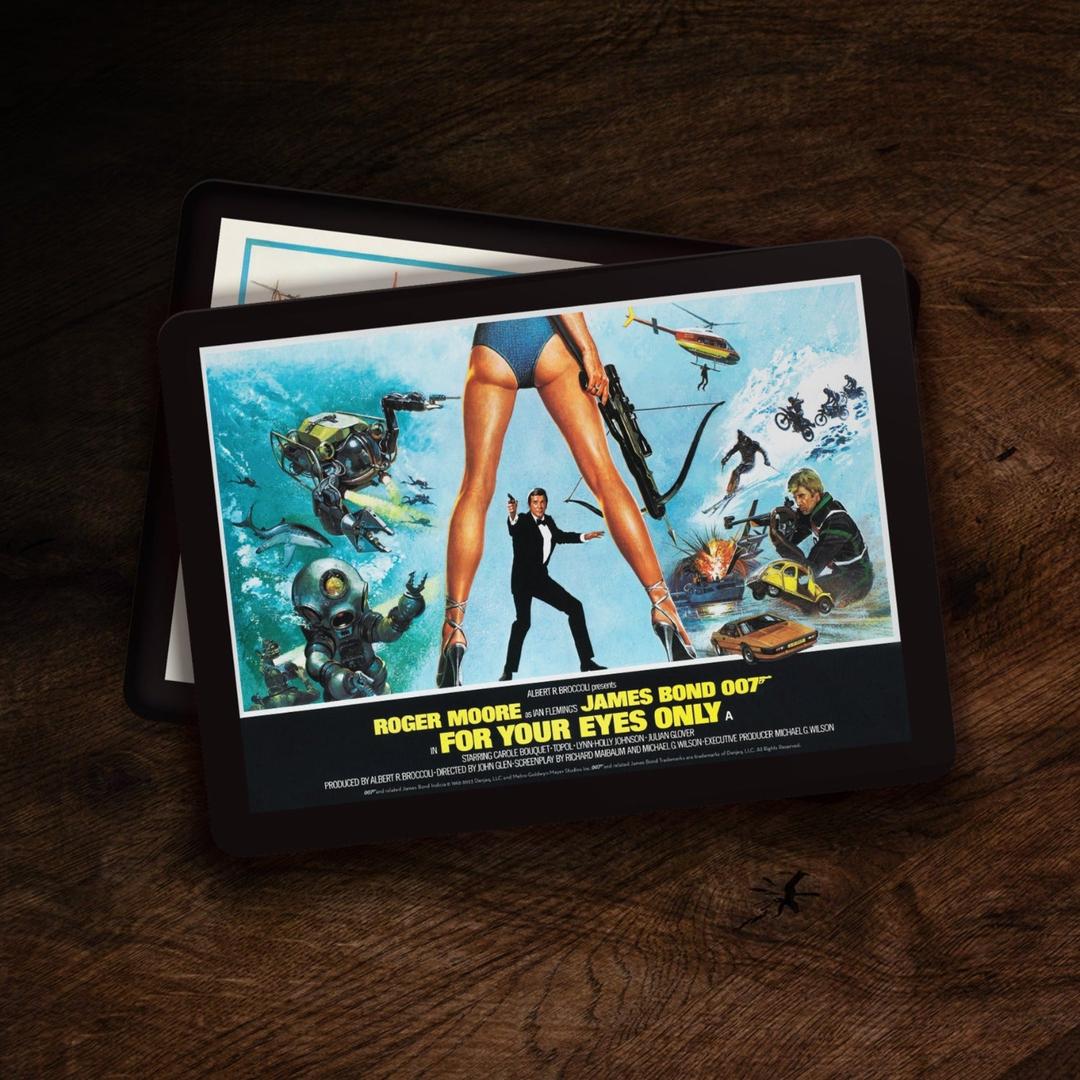 James Bond Placemat - For Your Eyes Only Edition