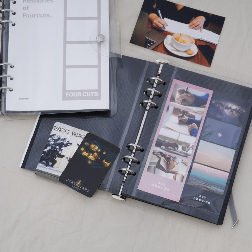 플랜커스 포토인생 네컷앨범 스티커북 하루필름 초음파 콜렉트북 포토북