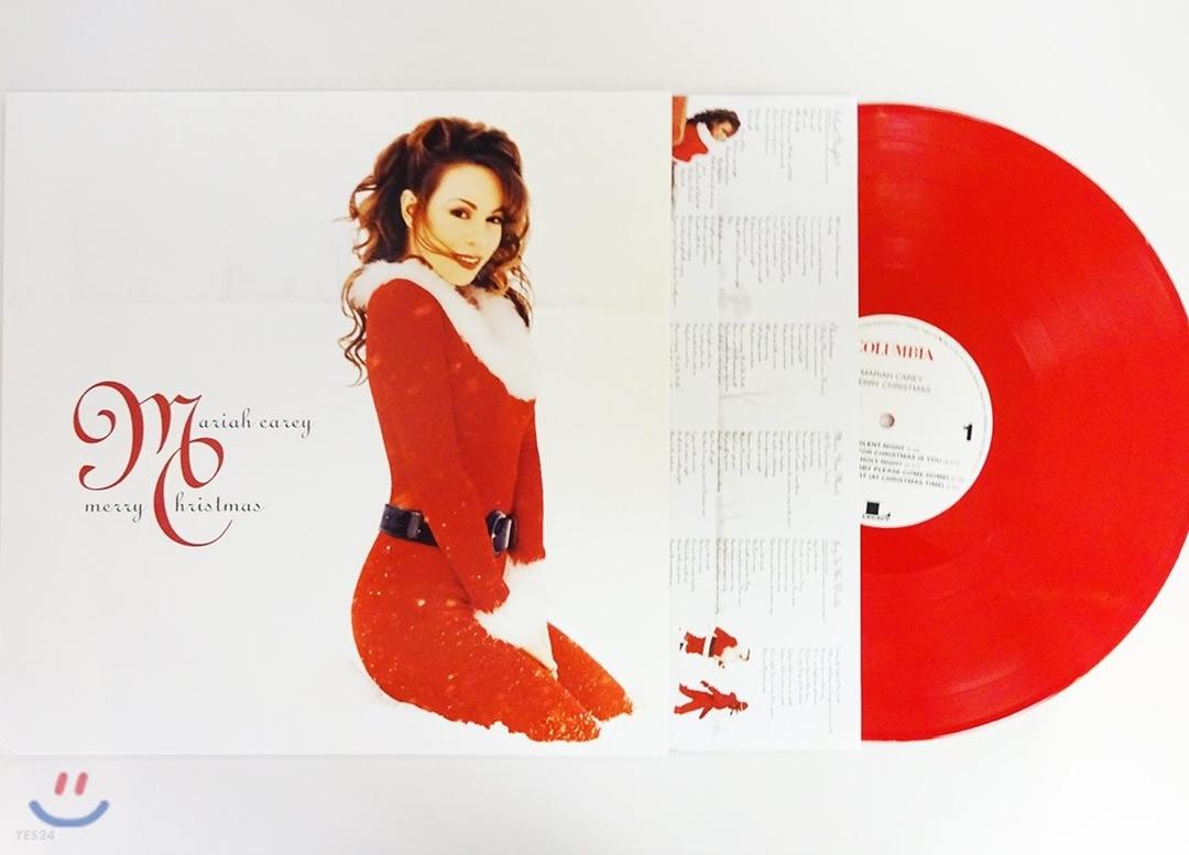 Mariah Carey - Merry Christmas 머라이어 캐리 크리스마스 앨범 [레드 컬러 LP]