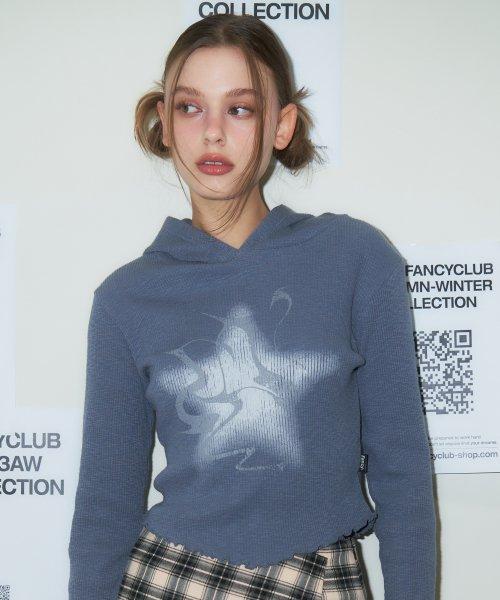 [NF] 디지 프롬 스타 후드 (BLUE)_F23ZB260