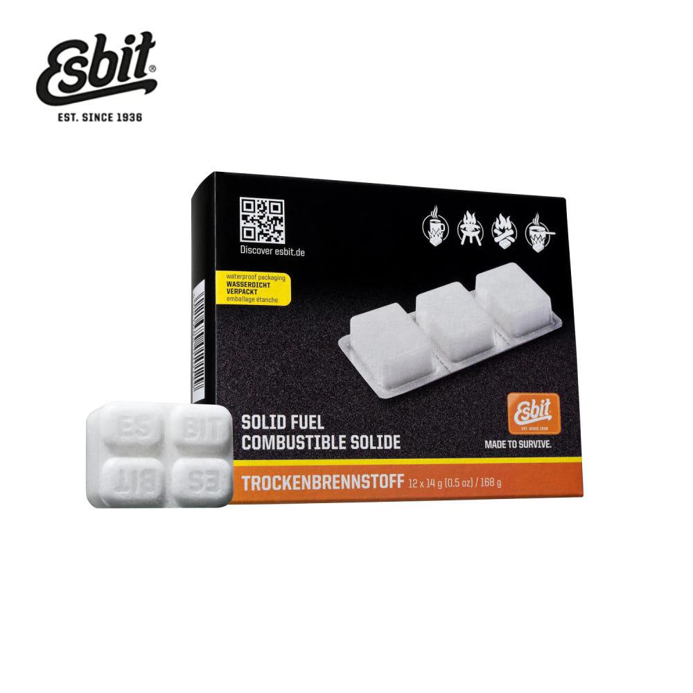 에스빗 Esbit 캠핑 아웃도어 고체연료 14g x 12개입