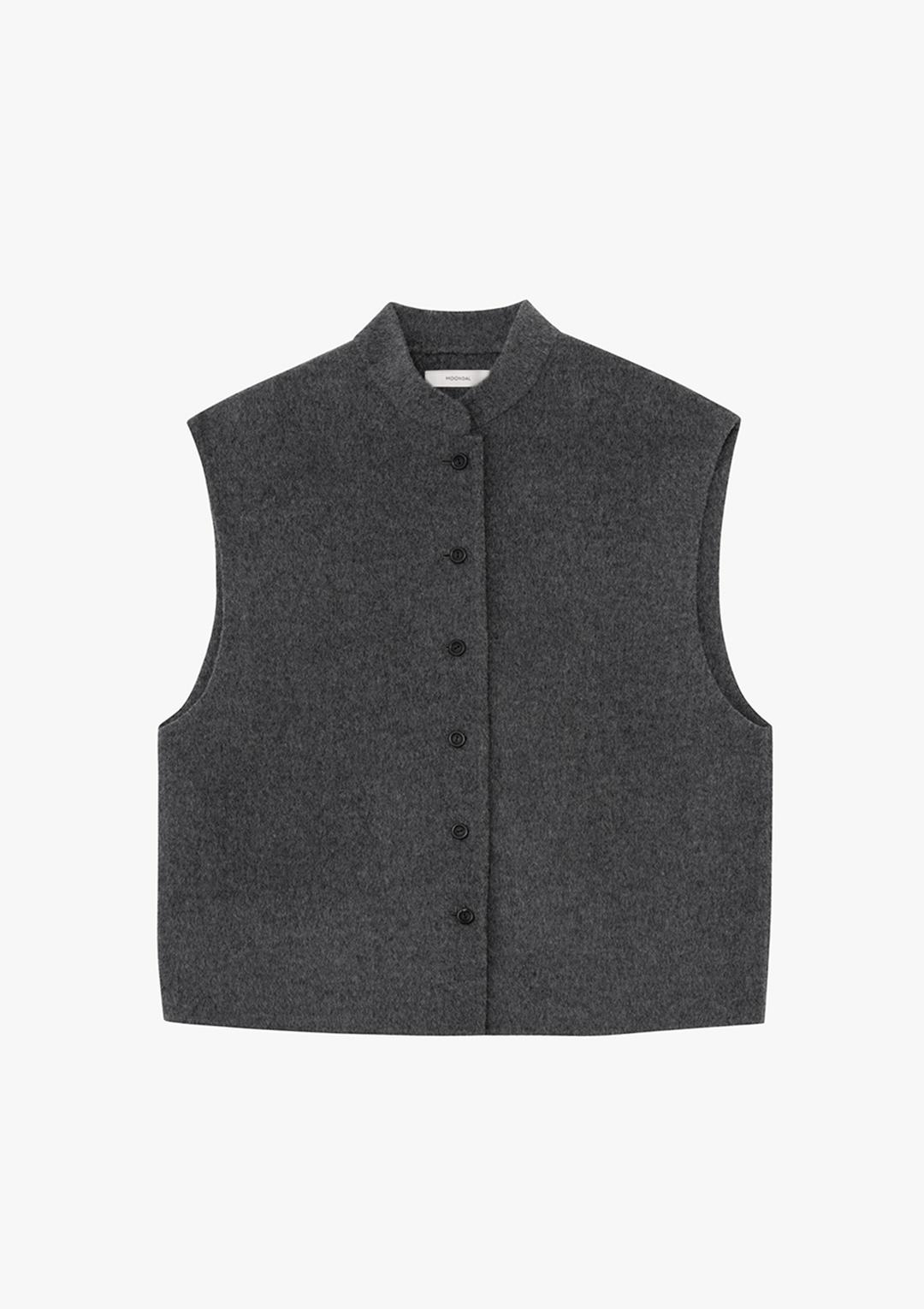 Handmade Vest in Gray