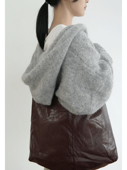 에프터먼데이 쿠시 레더 숄더백 (3c)