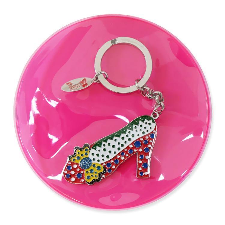 모마 스토어 쿠사마 야요이 하이힐 키 링 참