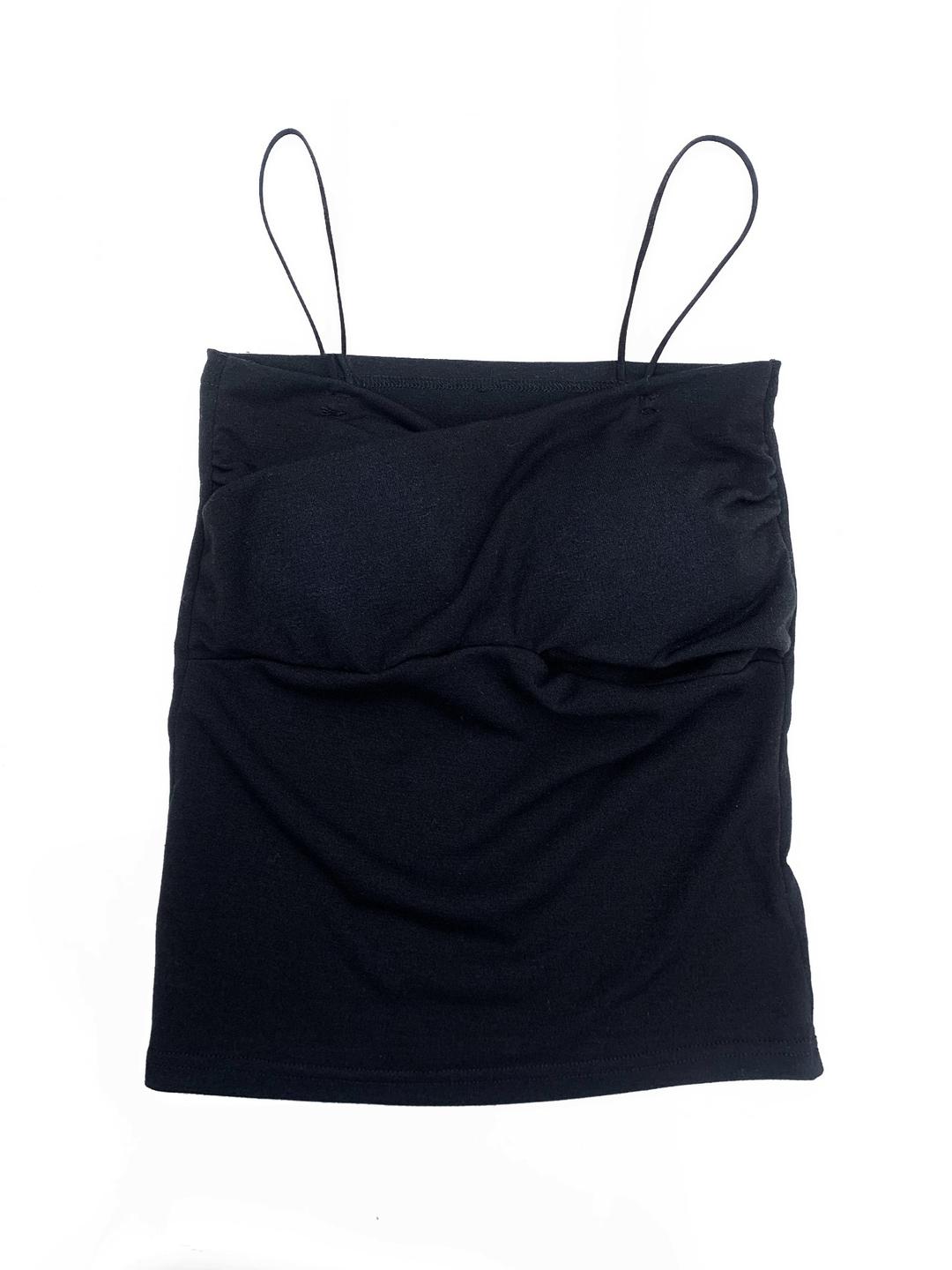 shirring pad sleeveless (4color)