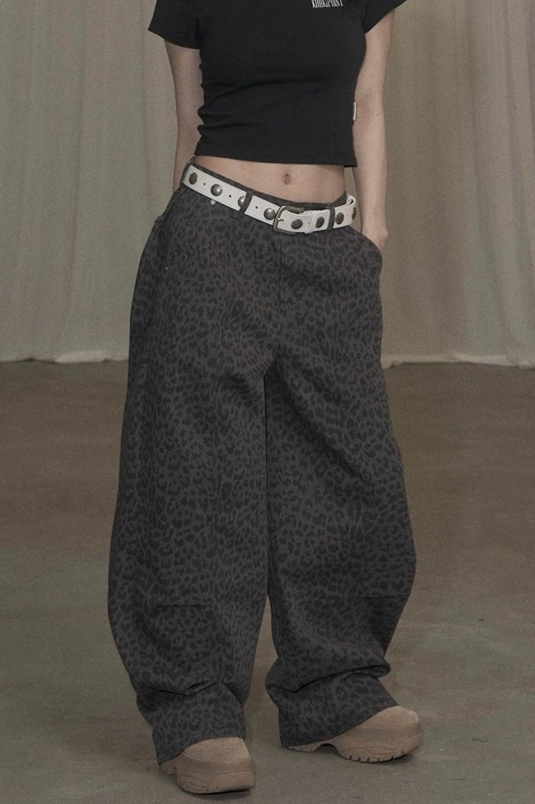 Cotton Balloon Pants (leopard)
