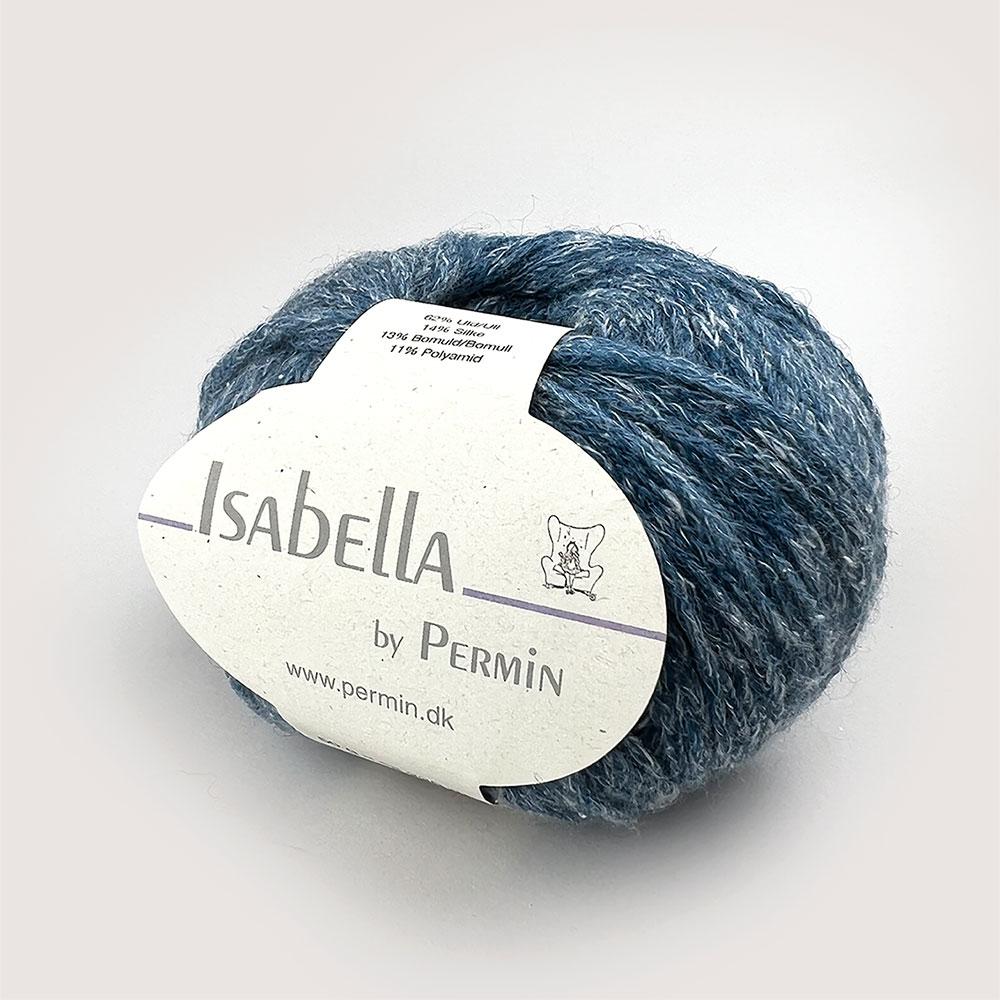 Isabella 8891(울61%+실크,면,폴리 각13%, 50g, 225m) / 북유럽 뜨개실 덴마크 Permin