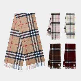 버버리 자이언트 체크 캐시미어 머플러 5종 특가 8076576